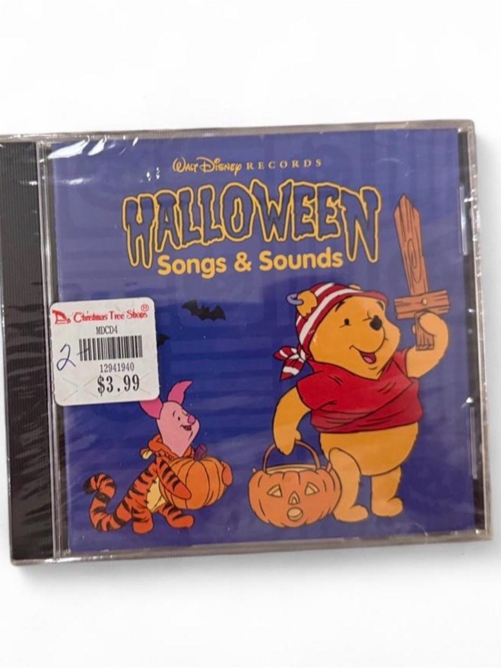 Disney Halloween Songs & Sounds CD – Winnie the Pooh, Tigger & Piglet